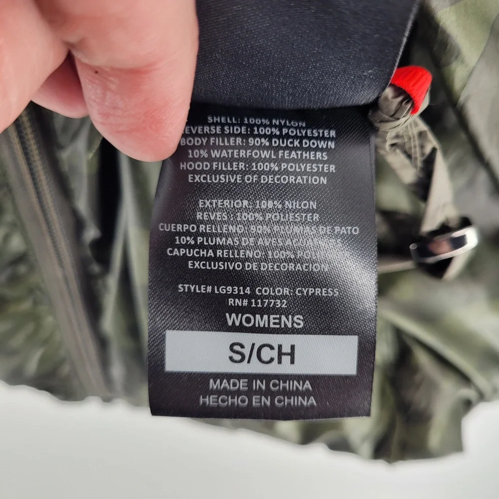 Gerry Womens Small Quilted Duck Down Vest Hooded‎ Reversible - Picture 4 of 10